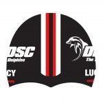 Unisex Club Swim Cap - Silicone Suede - Image 2