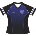 Female Polyester Club Shirt - V-Neck