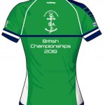 Female Polyester British Championships Shirt - Grandad - Image 2