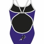 Female Penguin Thinstrap Swimsuit - Purple - Image 2