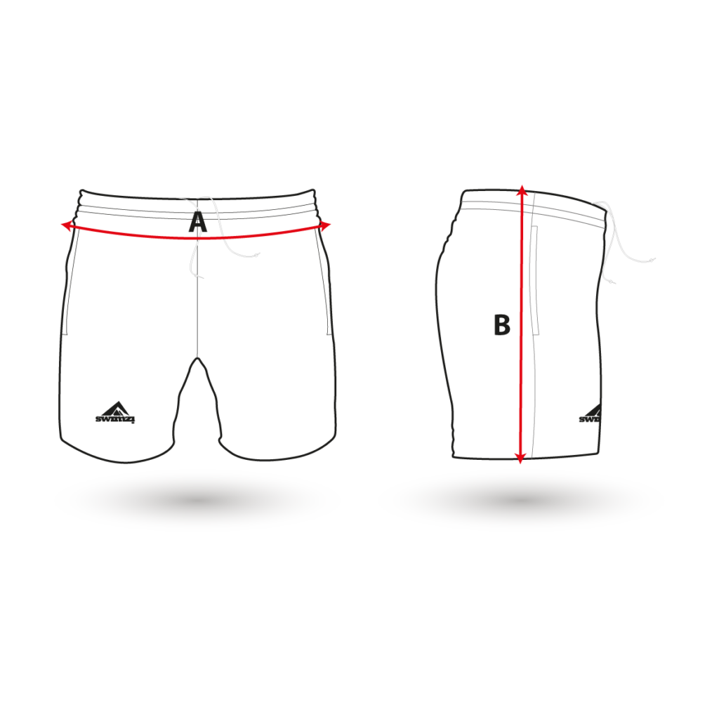 Unisex Polyester Sport Shorts Teamwear Swimzi