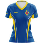 Female Polyester Club Shirt - V-Neck