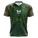 Female Polyester Club Shirt - V-Neck - Day Shirt