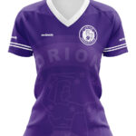 Female Club Shirt - V-Neck - Purple