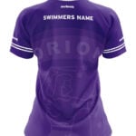Female Club Shirt - V-Neck - Purple - Image 2
