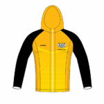Unisex Zipped Performance Hoodie - Yellow