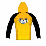 Unisex Zipped Performance Hoodie - Yellow - Image 2