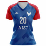 Female Volleyball Away Club Shirt - V-Neck