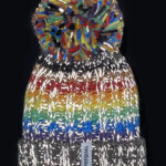 Unisex Superbobble - Reflective With Sherpa Lining - Graphite Rainbow - Image 2