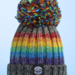Unisex Superbobble - Reflective With Sherpa Lining - Graphite Rainbow - Image 3