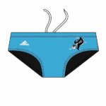 Male Penguin 8cm Trunks - Blue