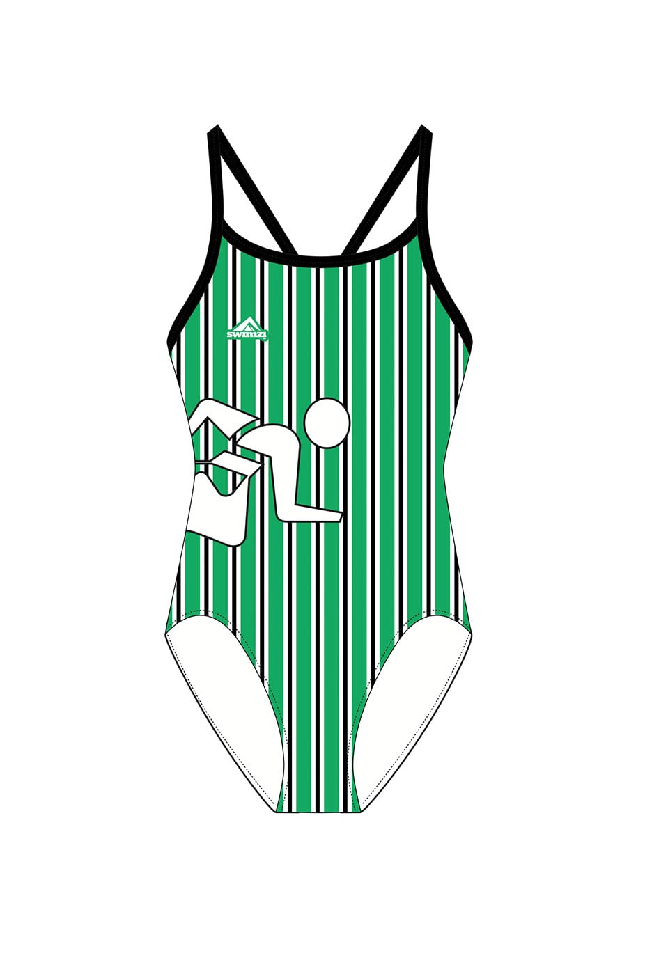 Female Tie Back Swimsuit - Image 4