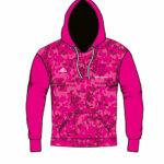 Unisex Pullover Performance Hoodie - Pink
