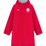 Unisex Swimzi Team Robe - Red - Image 2