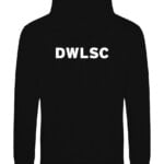 Unisex Black Cotton Pullover Hoodie - Image 2