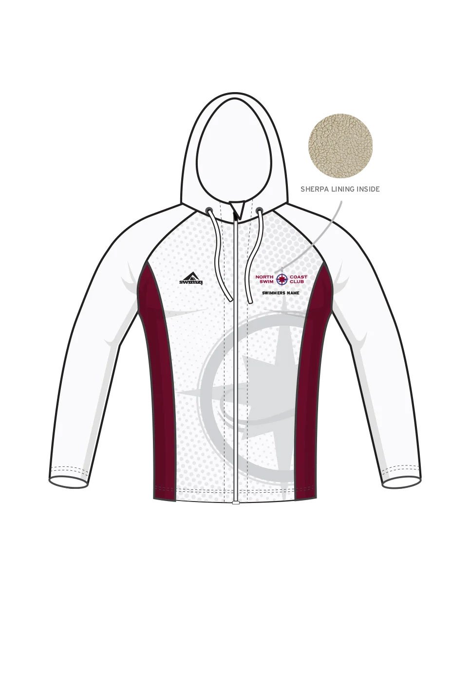 Unisex Zipped Winter Performance Hoodie