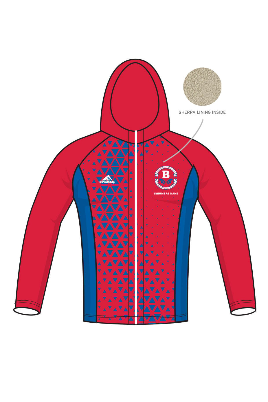 Unisex Winter Zipped Performance Hoodie